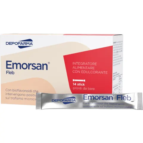 depofarma Emorsan fleb 14 Bustine stick 15ml – immagine 3