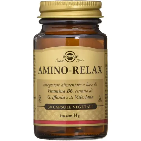 Solgar Amino Relax 30 Capsule Vegetali – immagine 2
