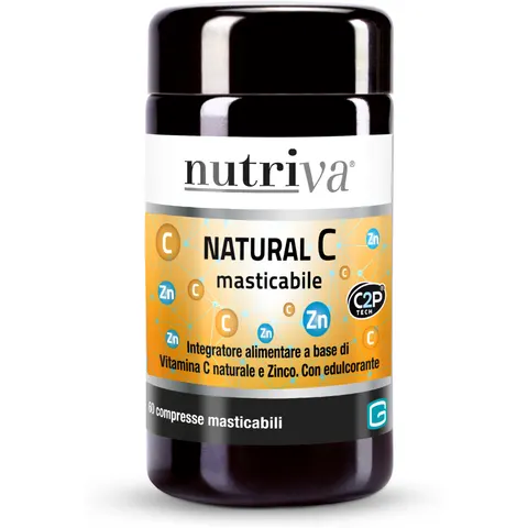 Nutriva Natural C 60 Compresse Masticabili – immagine 3