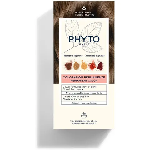 Phyto color #6-rubio oscuro – immagine 4