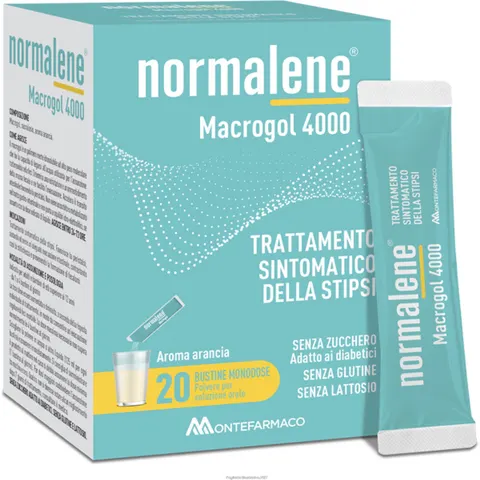 Normalene Macrogol 4000 20 bustine – immagine 3