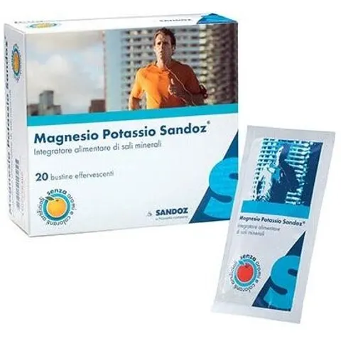 Sandoz Magnesio Potassio 20 Bustine – immagine 4