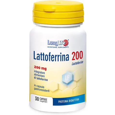 long life Longlife Lattoferrina200 30capsule – immagine 2