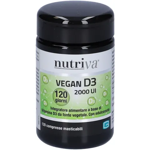 Nutriva Vegan D3 120 Compresse – immagine 5