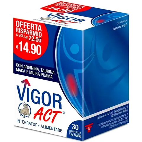 F&f Vigor Act 30Cpr – immagine 3
