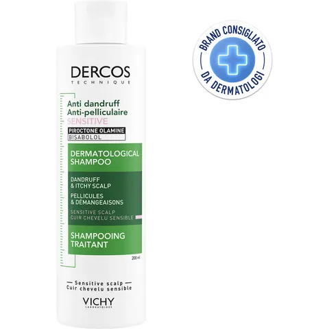 Vichy Dercos Shampoo Antiforfora Sensitive 200 ml – immagine 3