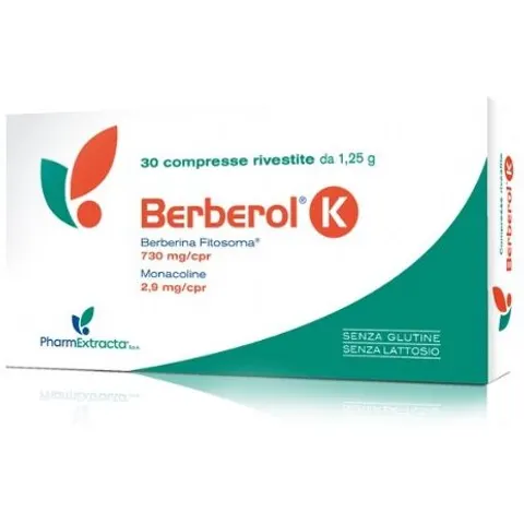 Pharmextracta Berberol K 30 compresse – immagine 2