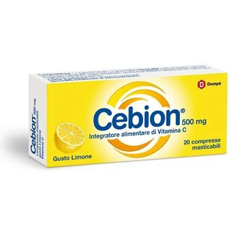 Cebion Limone Masticabile - Compresse di Vitamina C da 20 Pezzi – immagine 2