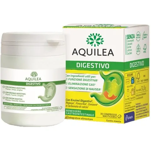 Aquilea Digestivo 30 Compresse Masticabili – immagine 3