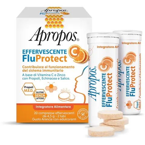 Apropos Fluprotect 20 Compresse Effervescenti – immagine 3