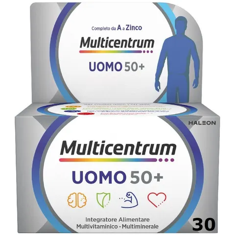 Multicentrum Uomo 50+ 30 Compresse – immagine 3