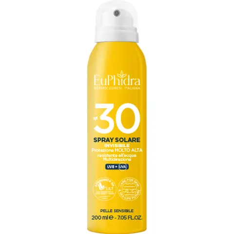 Euphidra Spray solare SPF 30 Invisible – immagine 4
