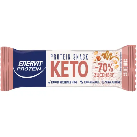 Enervit Protein Keto Snack Salted Nuts 35 G – immagine 3