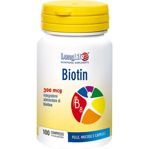 long life Longlife Biotin 100 Compresse – immagine 3