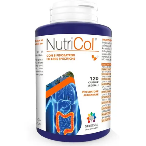 Nutrigea Nutricol 120 Capsule Vegetali – immagine 4
