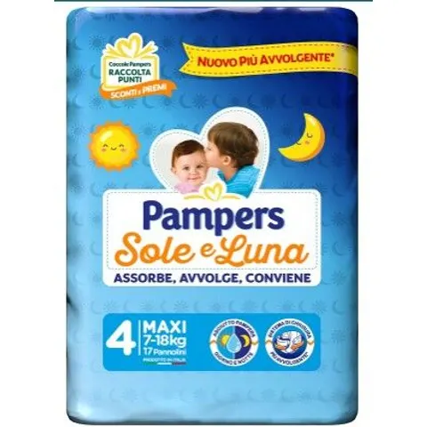 Pampers Sole&Luna Maxi 17 Pezzi – immagine 2