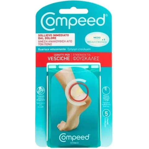 Compeed Cerotti per Vesciche Medio 5 Pezzi – immagine 3