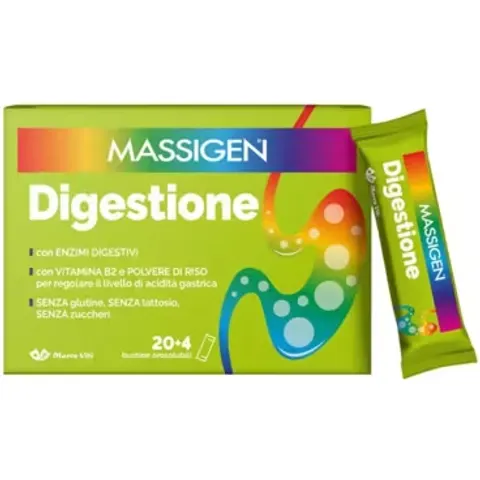 Massigen Digestione 24 Bustine Orosolubili – immagine 4