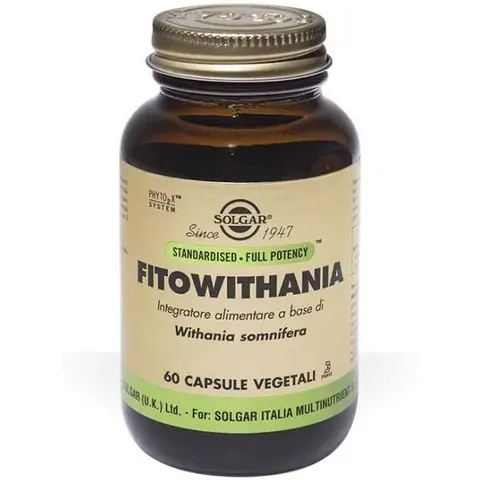 Solgar Fitowithania 60Capsule Veg – immagine 2