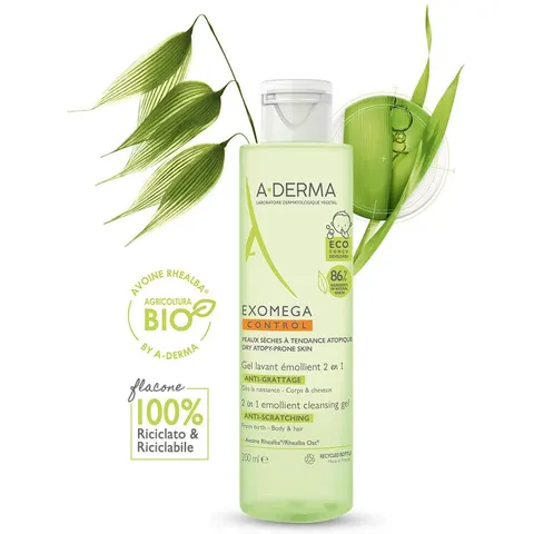 a-derma Exomega control gel 2in1 200 ml – immagine 5