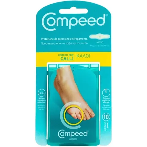 Compeed Cerotti per Calli Medio 10 Pezzi – immagine 2
