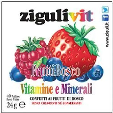 Ziguli' Zigulì Vit Frutti Di Bosco 40 Palline – immagine 4