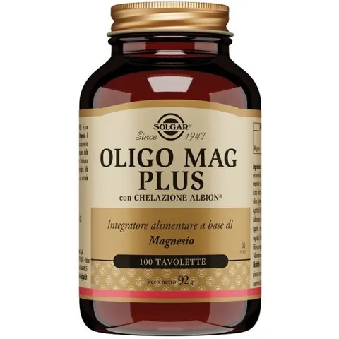 Solgar Oligo Mag Plus 100 Tavolette – immagine 2