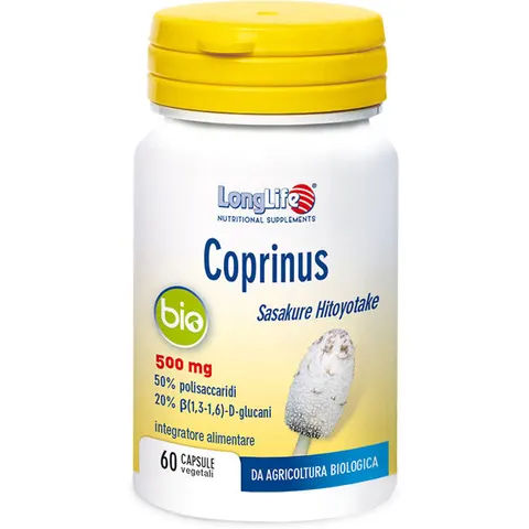 Long Life Longlife Coprinus Bio 60 Capsule – immagine 2