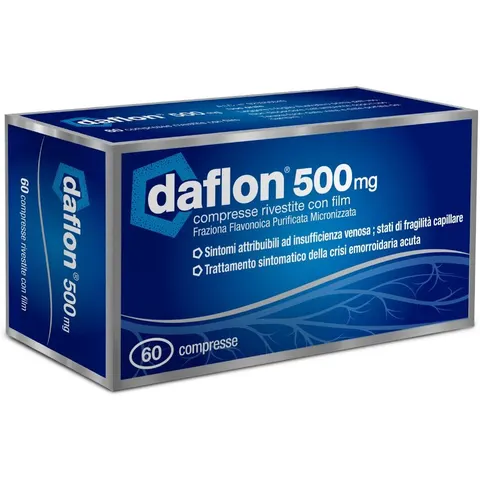 Daflon 500 mg 60 Compresse – immagine 2