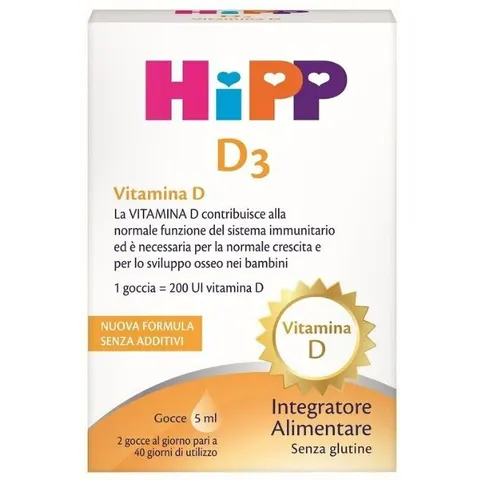 Hipp D3 5 ml Nuova Formula – immagine 2
