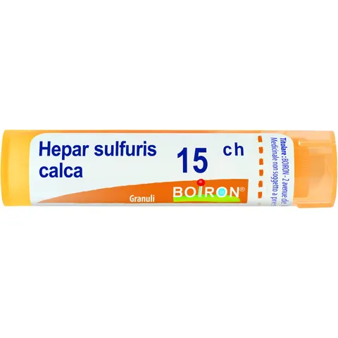 boiron Hepar sulfuris calc 15ch 80gr – immagine 3