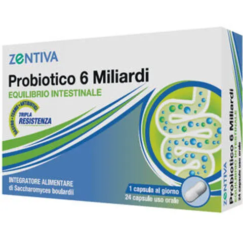 Zentiva Probiotico 6Mld 24 Capsule – immagine 4