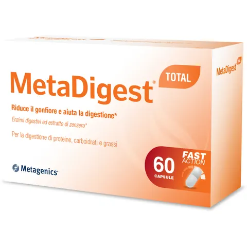 METAGENICS Metadigest Total 60 Capsule – immagine 2