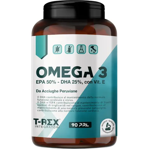 T-Rex Integratori T-Rex Omega 3 90 Perle – immagine 3