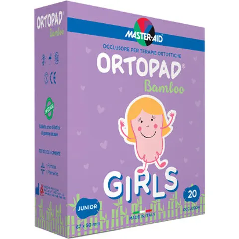 Master Aid Ortopad Girls Medium Occlusore Ortottico 20 Pezzi – immagine 3