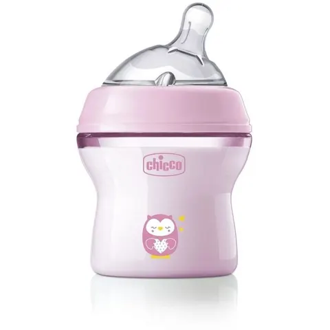 Chicco biberon nat feel pp 0m+ 150 ml bimba – immagine 3