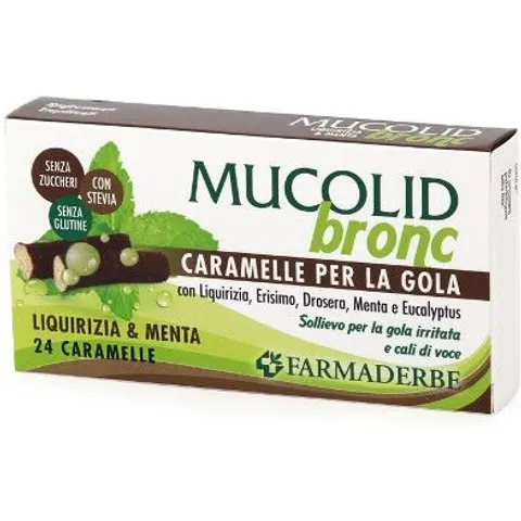 Farmaderbe Mucolid Bronc Menta&Liquir24Ca – immagine 4