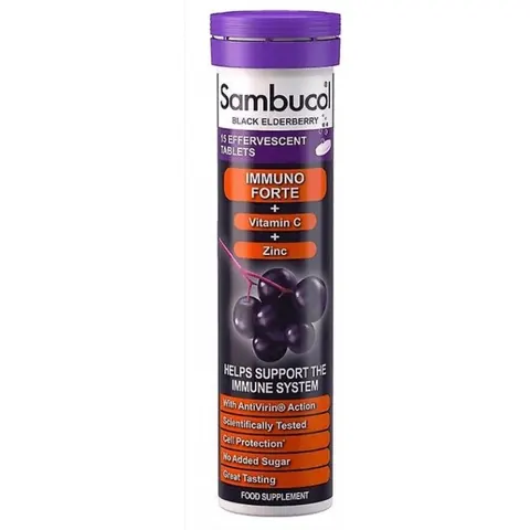 Named Sambucol Effervescente 15 Compresse – immagine 3