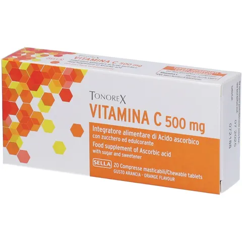 Tonorex Vitamina C 500mg 20 compresse – immagine 2