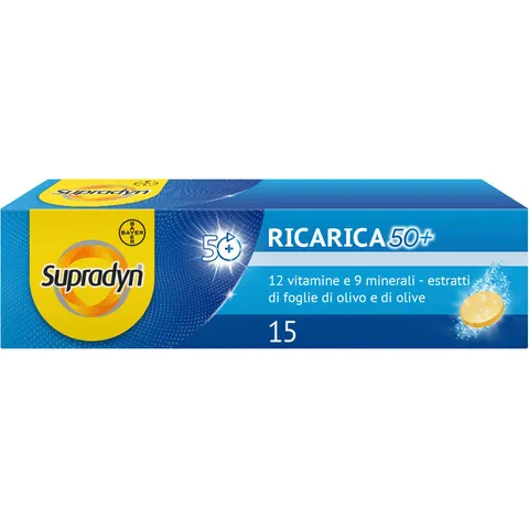 Supradyn Ricarica 50+ Integratore 15 Compresse – immagine 3