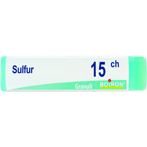 boiron Sulfur 15ch gl 1g – immagine 3
