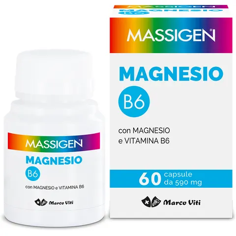 MASSIGEN Magnesio B6 60 Capsule – immagine 4