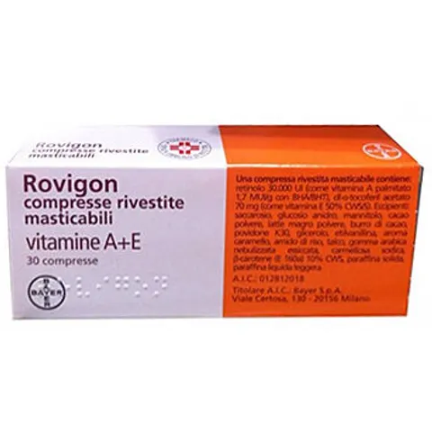 Teofarma Rovigon 30 compresse rivestite masticabili – immagine 2