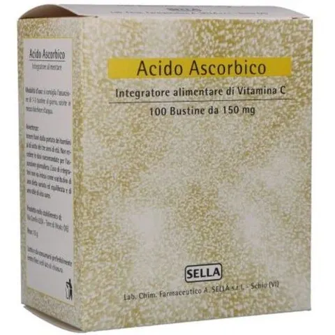 SELLA Acido ascorbico 100 bustine – immagine 2