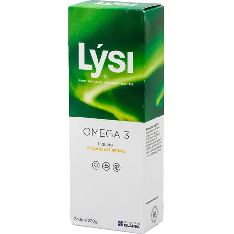Lysi Omega3 Liquid Lim 240 ml – immagine 3