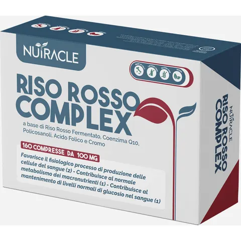 Nutracle Riso Rosso 160 Compresse – immagine 3