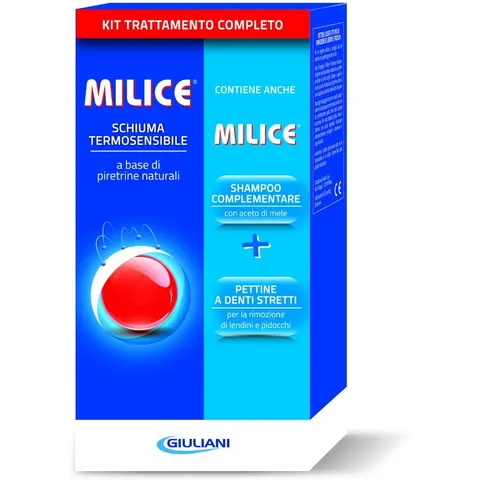 Milice Multipack Mousse + Shampoo Trattamento Antipidocchi – immagine 3