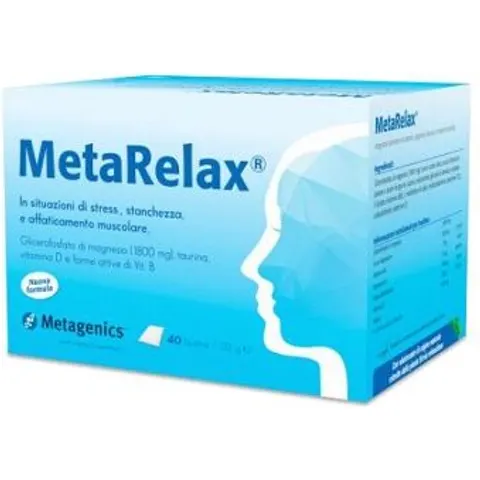 METAGENICS Metarelax 40 Bustine – immagine 2