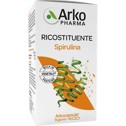 Arkopharma Arkocaps Spirulina 45 Capsule – immagine 5