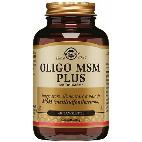 solgar Oligo msm plus 60 tavolette – immagine 2